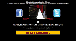 Desktop Screenshot of music-marnew-instruments.com
